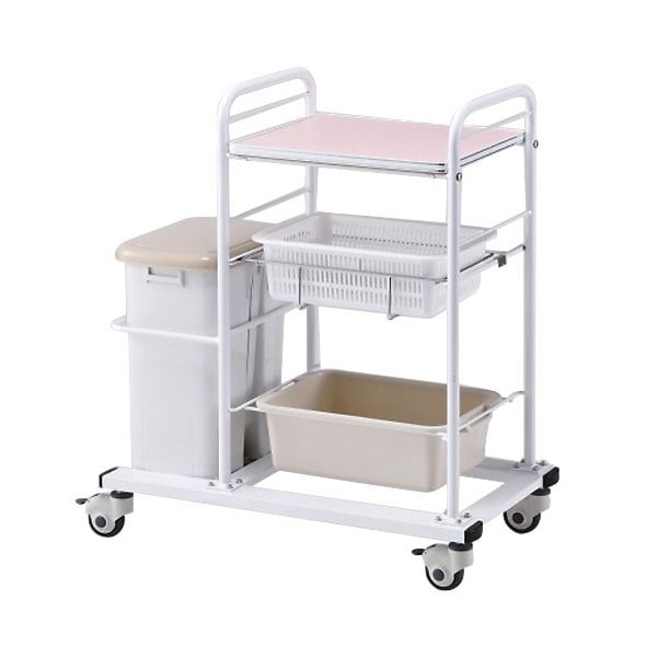 アズワン スリムオムツ交換車 790x450x930mm TL-01 1台