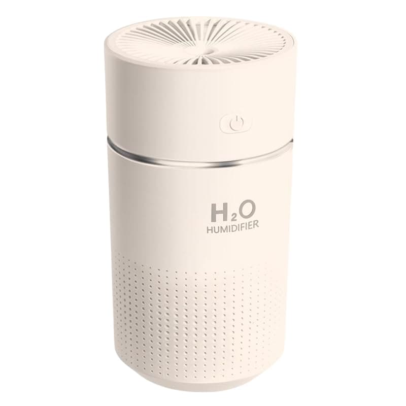 即納：KMJ 卓上 加湿器 小型 超音波式 静音 ナイトライト 強力 大容量 360ml USB アロマ 対応 ポータブル ミニ かしつき デスク オフィス 寝室 車 メーカー２年保証 プレミアム （