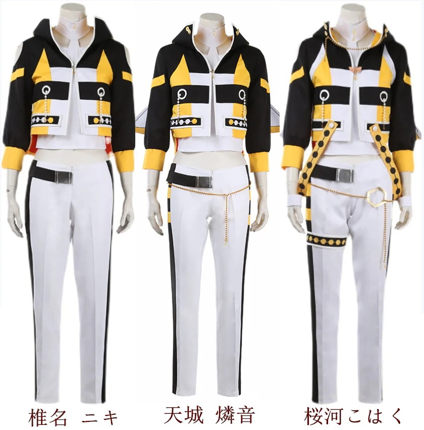 Ensemble Stars あんさんぶるスターズ 蜜蜂のリーダー 椎名 ニキ 天城 燐音 桜河こはく コスプレ衣装 コスチューム ハロウィン