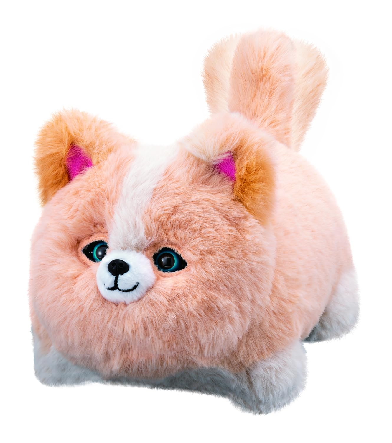 アガツマ(AGATSUMA) ワンだきみは! 動くぬいぐるみ まねっこ 電池式 動くおもちゃ 対象年齢3歳以上 27cm アプリコット