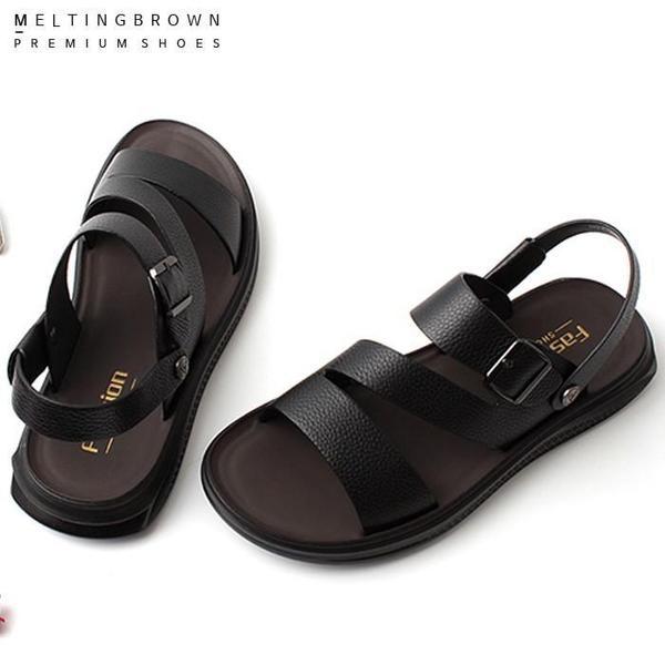 メンズレザーサンダル 男性 姿勢矯正 サンダル メンズ オフィスサンダル AL21