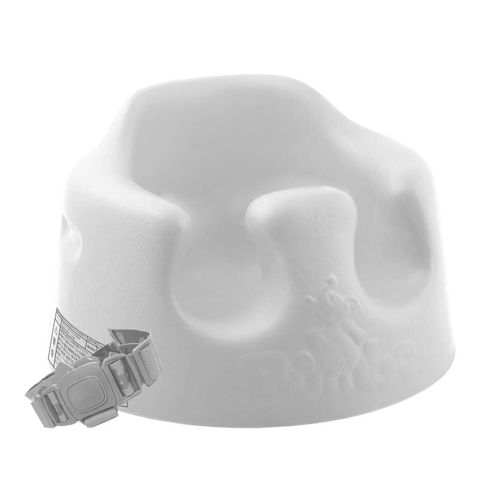 Bumbo バンボベビーソファー【正規総輸入元】後から付けられる専用腰ベルト入り 2) クールグレー 1個 (x 1) 4か月~
