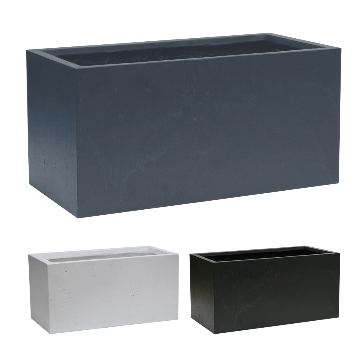 プランター 打ちっぱなしコンクリート質感 80x39cm スタイリッシュ モダン 14,811円