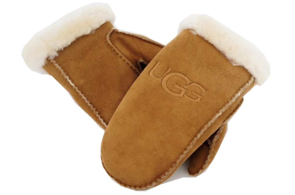 Sheepskin MITTEN GLOVE 20932 CHESTNUT シープスキン