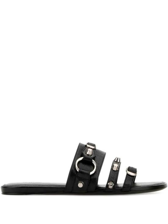 BALENCIAGA Women Sandals 834692 WAD4Y 1080 BLACK SILVER