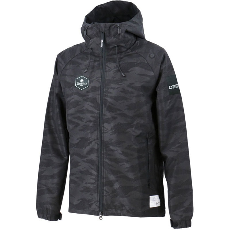 GRANDE.F.P(グランデエフピー) HEXAGON EMBOSSED ACTIVE SHELL HOOD ZIP JK フットサル その他ジャケット (gfph20506-0909) 9,898円