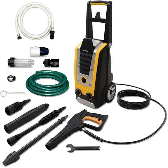 タイヤ付き 移動が楽 静音 家庭用 アイリスオーヤマ 高圧洗浄機 FIN-901W 60Hz 西日本専用