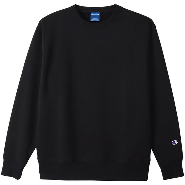 C3XS060 ブラック XXL クルーネックスウェットシャツ