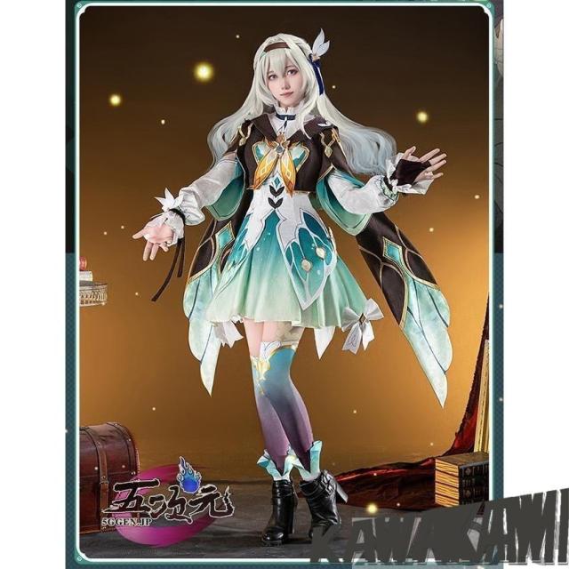 五次元　基萌　崩壊スターレイル コスプレ　崩スタ　ホタル　衣装　ウィッグ　靴　追加可能