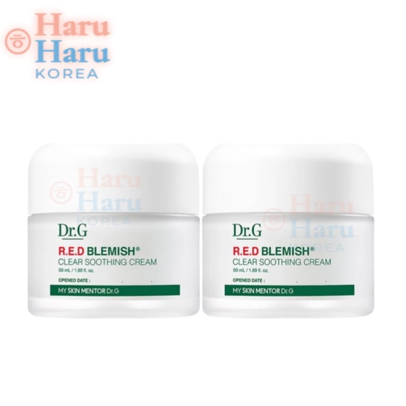 【正規品】(1+1) レッドブレミッシュクリアスージングクリーム50ml, 2個 /軽やかしっとりテクスチャー／低刺激ケア