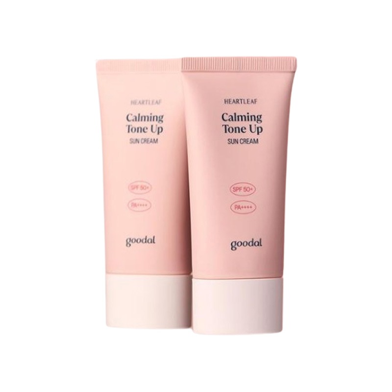 澄んだドクダミ 鎮静 水分 トーンアップ 日焼け止め 50ml 1+1