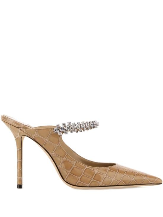 JIMMY CHOO Women Sandals BING 100 CBH CHAI Brown