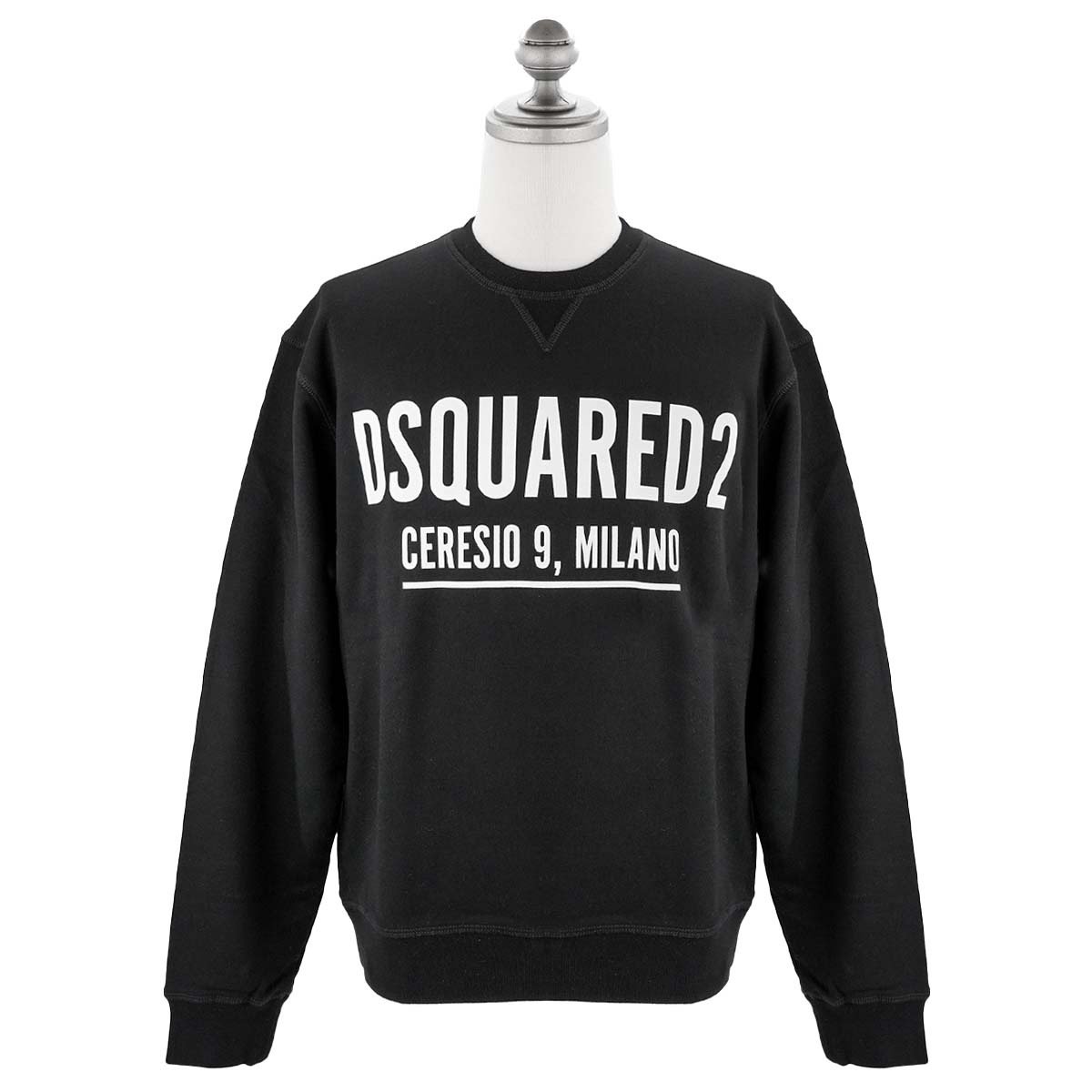トレーナー S71GU0448 S25516 CERESIO 9 SWEAT SHIRT メンズ 男性 スウェット 裏起毛 900 BLACK ブラック