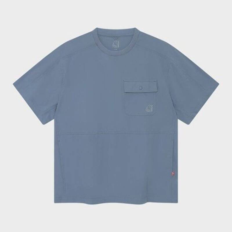 ノルディスク NORDISK ヒュッゲエア スモール ポーラーベア ウーブン半袖Tシャツ - M_OMM26271 215352