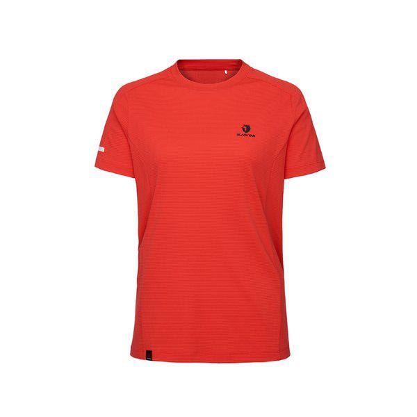 ブラックヤク 女性 ポーラテック デルタ 半袖Tシャツ 2 L/RED 1BYRTMV503LD