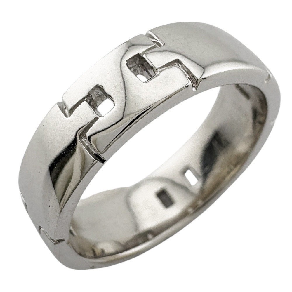 エルメス ヘラクレス リング 指輪 12号 18金 K18ホワイトゴールド HERMES 中古 75,625円