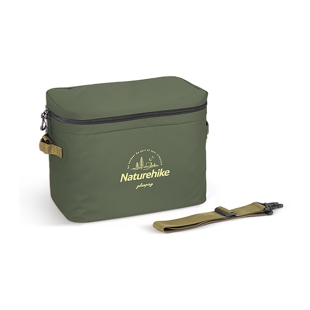 Naturehike 保温アイスパッククーラーボックス 大容量 12L ソフトクーラー 長保冷保温時間 保冷バック 手持ちと肩掛け 洗濯可PVC袋添付お釣り お弁当 キャンプ等に大活躍なクーラーバック