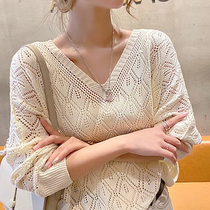 韓国ファッション 春夏 定番の人気商品大人気ニットセーターニットセーター