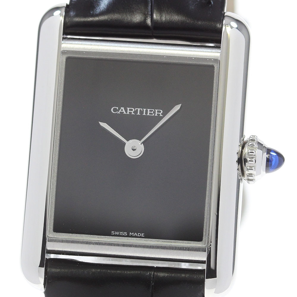 カルティエ CARTIER WSTA0071 タンクマスト SM クォーツ レディース 極美品 保証書付き_862626【中古】