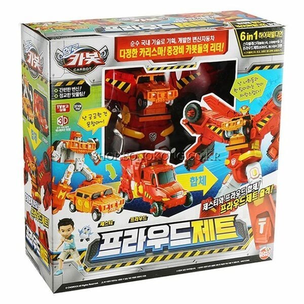 チョイラック ハローカーボット プラウドジェット 6段合体