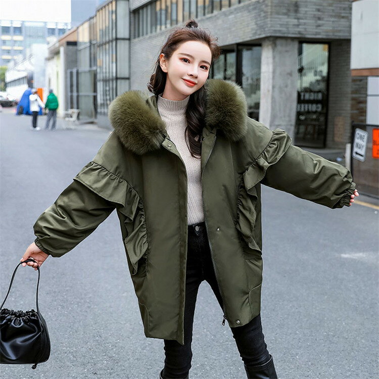 マウンテンパーカー レディース ジャケット パーカー ミリタリー ジャンパー 暖かい 秋 冬 ファー付き フード付き 大きいサイズ 防風 防寒 超暖かい 厚手 きれいめ カジュアル おしゃれ 大人カジ 7,784円