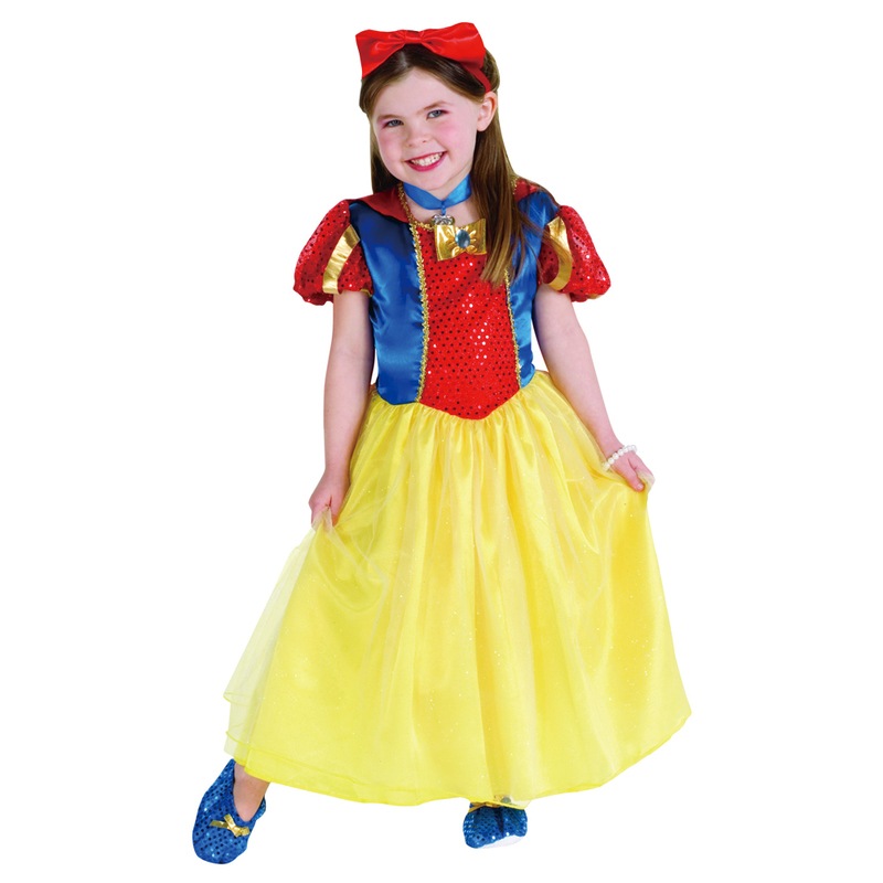 コスプレ 仮装 白雪姫 子供用 S 【 コスプレ 衣装 ハロウィン 仮装 コスチューム 子供 子ども用 パーティーグッズ キッズ おとぎ話 童話 こども 】