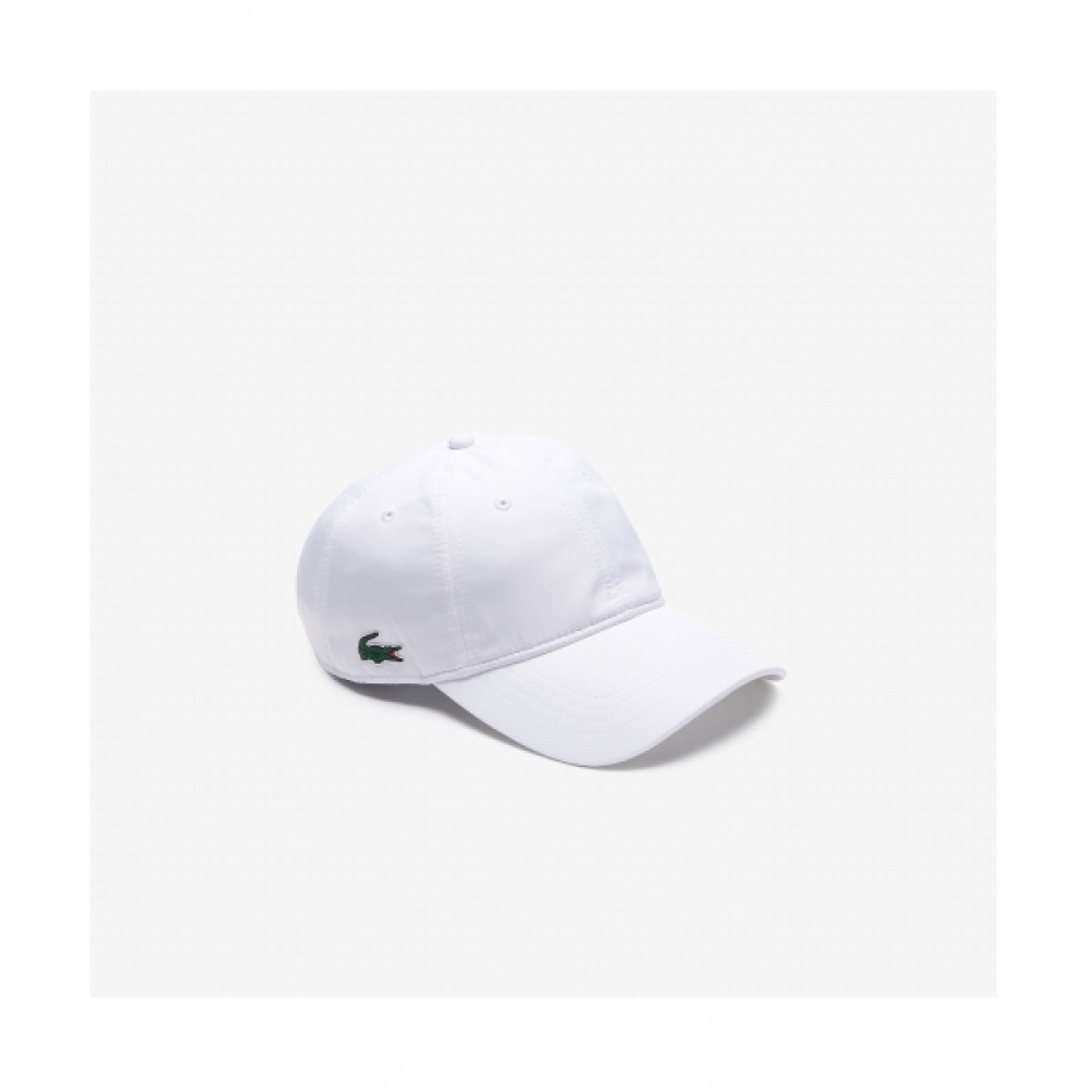 LACOSTE テニス 軽量 ボールキャップ [ホワイト]