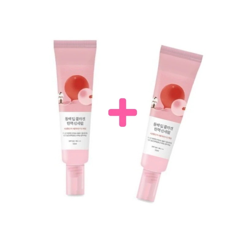 ツバキ ディープコラーゲン 弾力 サンセラム, 50ml+50ml,セット企画