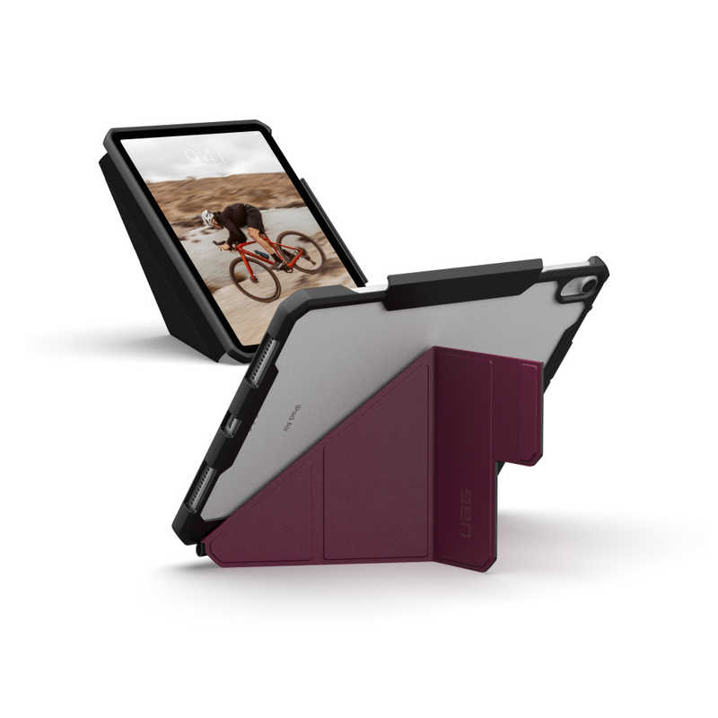UAG　Urban Armor Gear 11インチ iPad Air (M2) 対応 耐衝撃ケース ESSENTIAL ARMOR (日本正規代理店) ボルドー　UAG-IPDA11M2-E-BD