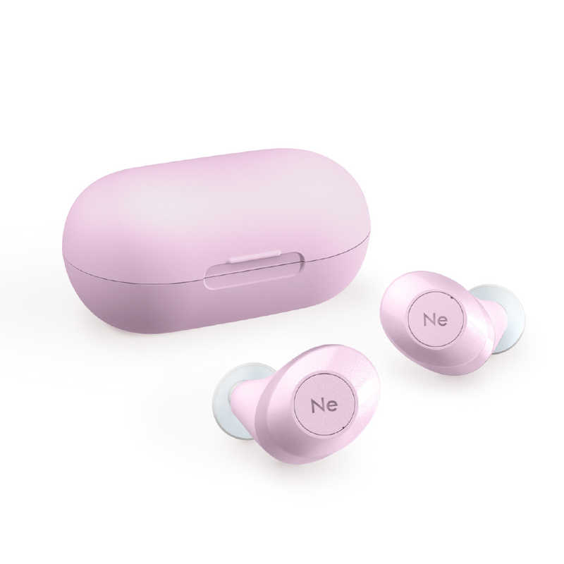 ラディウス　完全ワイヤレスイヤホン Mauve Pink [ リモコン・マイク 対応 / ワイヤレス ( 左右分離 ) / Bluetooth ] 　HP-T70BTN