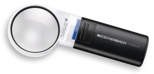 サイズ：58mmφ エッシェンバッハ ESCHENBACH 手持ちルーペ モビラックスLED 倍率5