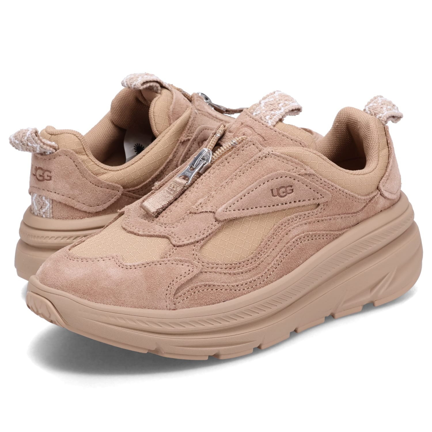 「美品」UGG 厚底スニーカー レディース UGG Australia スニーカー レディース 厚底 キャンバス アグ