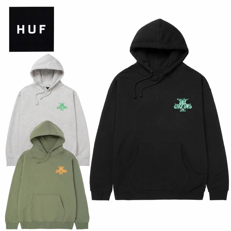 ハフ PAID IN FULL HOODIE フーディー プルオーバー パーカー 男性用 メンズ