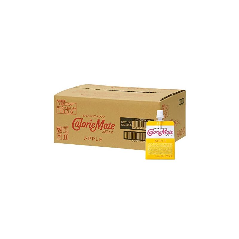 【迅速発送】大塚製薬 カロリーメイト ゼリー アップル味 215g×24袋 5,438円