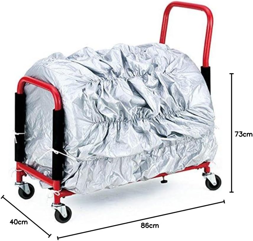武田コーポレーション メタルラック本体 レッド 幅40×奥行73.5108.5×高さ86cm STSR-70107