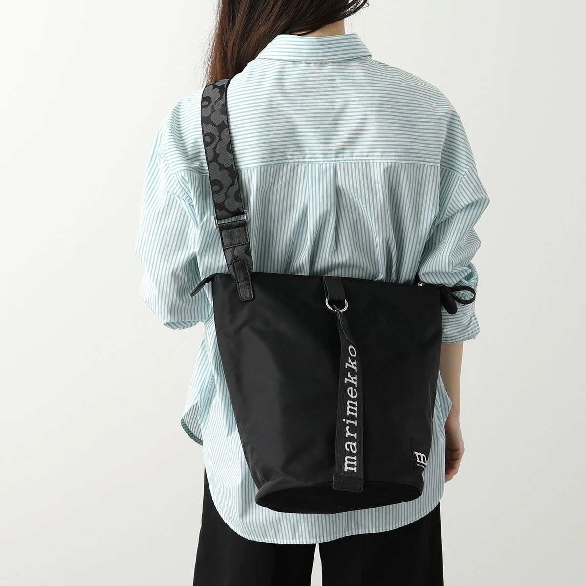 marimekko マリメッコ ショルダーバッグ All Day Bucket Solid オール デイ バケット ソリッド 091271 レディース Unikko ウニッコ ナイロン 鞄 009
