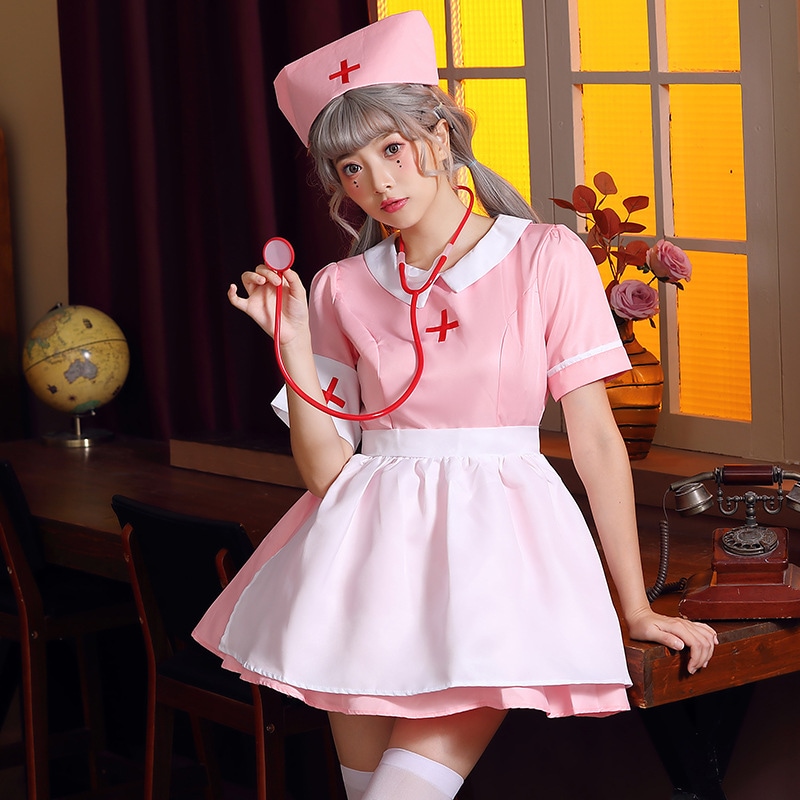 コスプレ ナース 衣装 ハロウィン ナースワンピース ナース ナース服 女医 医者 仮装 衣装 コスチューム コス おすすめ 可愛い セクシー 大きいサイズ 大人 レディース ハロウィンコスプレ 4,805円