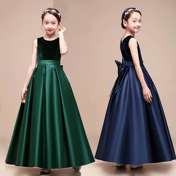 凄く人気がある 子供ドレス 発表会ドレス ジュニアドレス 女の子 ロングドレス コンクール ドレス ワンピース ピアノ 子どもドレス 発表会 結婚式 キッズドレス こどもドレス
