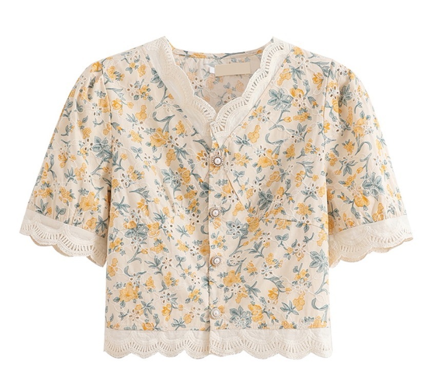 トップス デート モテアイテム ブラウス 半袖 レース シフォン フリル 可愛い きれいめ 上品 おしゃれ かっこいい 可愛い ラブリー キュート ガーリー クール モード系 セクシー