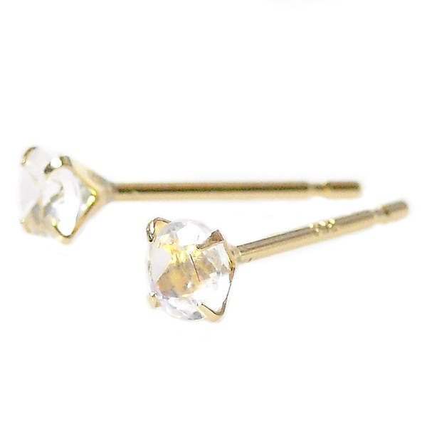 ムーンストーン ピアス 18k k18 天然石 18金ゴールド 6月誕生石 ジュエリー レディース 50代 40代 60代 30代 20代 シンプル 母の日 ギフト プレゼント おしゃれ