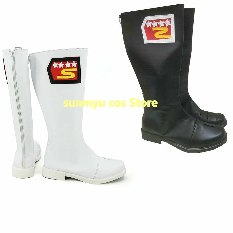 ゴレンジャー アカレンジャー モモレンジャー アオレンジャー キレンジャー 　ミドレンジャー　 靴　色変更可　コスプレ道具　ブーツ