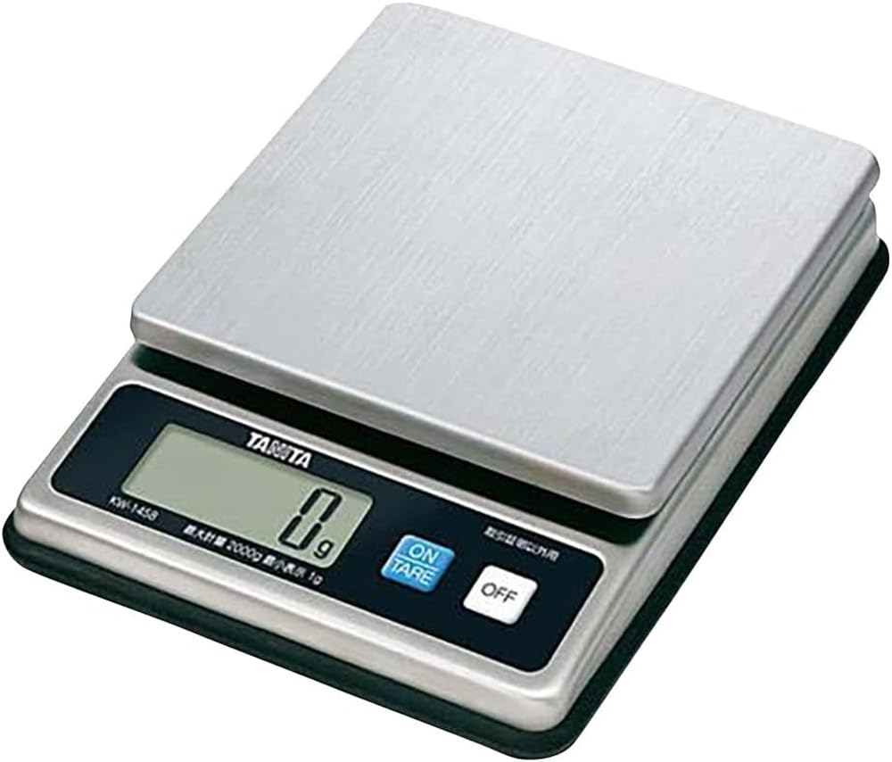タニタ クッキングスケール キッチン はかり 業務用 防水 2kg 1g単位 ステンレス KW-1458 SS 取引証明以外用