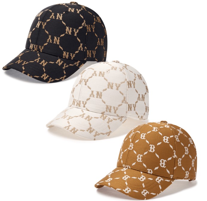DIA MONOGRAM JAQUARD STRUCTURE BALL CAP
