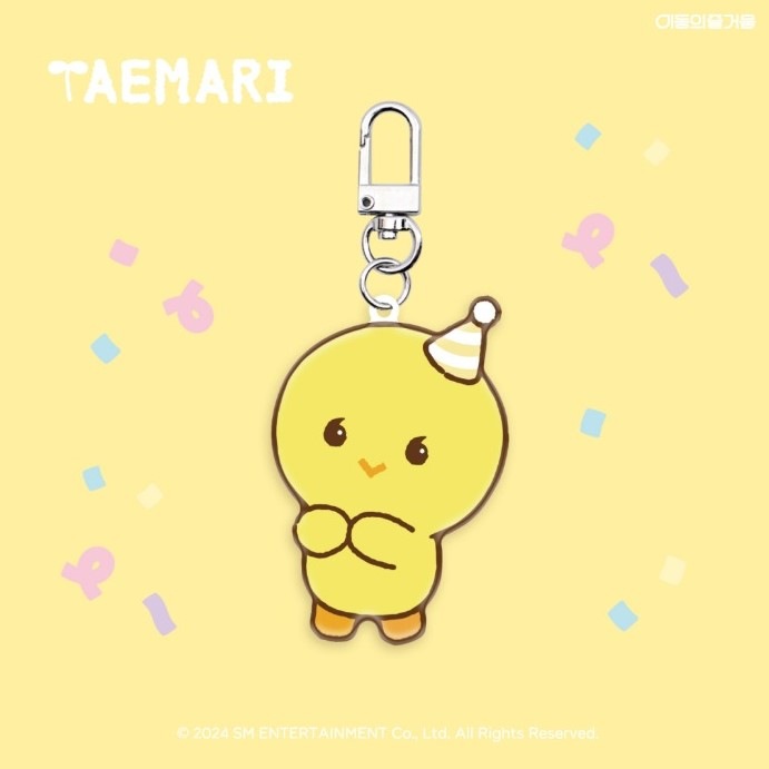 SHINee TAEMARI EZL CARD KEYRING TAEMIN