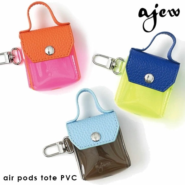 【即納】 エジュー ajew air pods tote PVC アクセサリー air pods エアポッズ ケース ap2022001 ギフト