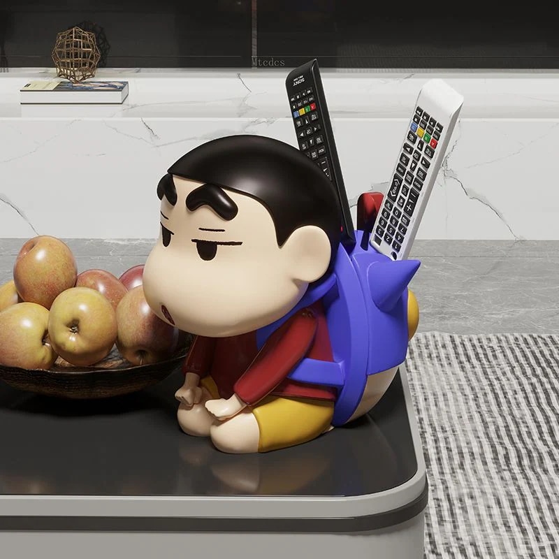 クレヨンしんちゃん 収納ケース ペン立てぶりぶりざえもんペン立て 卓上 韓国 かわいい 収納ケース 収納 ボックスアクセサリー ぶりぶり左卫门テーブル クレヨンしんちゃんグッズ