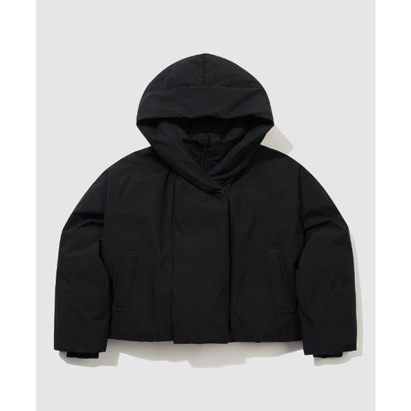 ノンサシWフードパディングジャケットB1 UQ422CPJO3 BLK0 SCW0