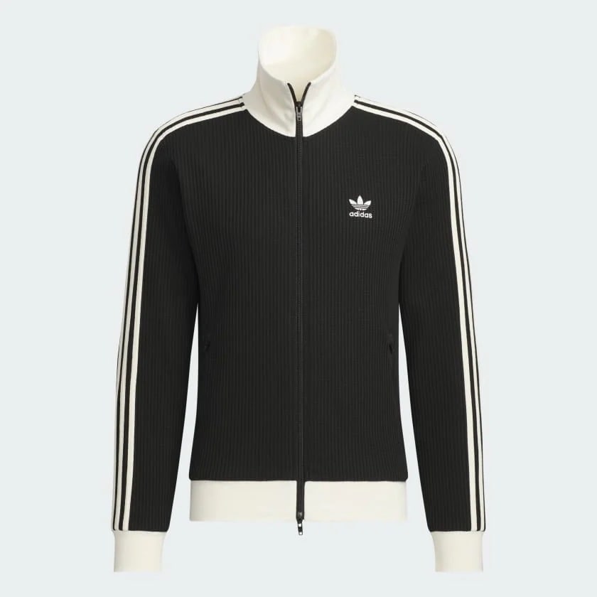 Qoo10 adidas ワッフル トラック ジャケット ミドル
