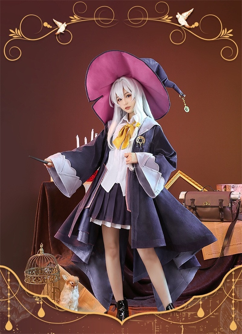[今だけ！爆売れ商品]魔女の旅々 魔女见习いイレイナ 衣装 cosplay ins話题で