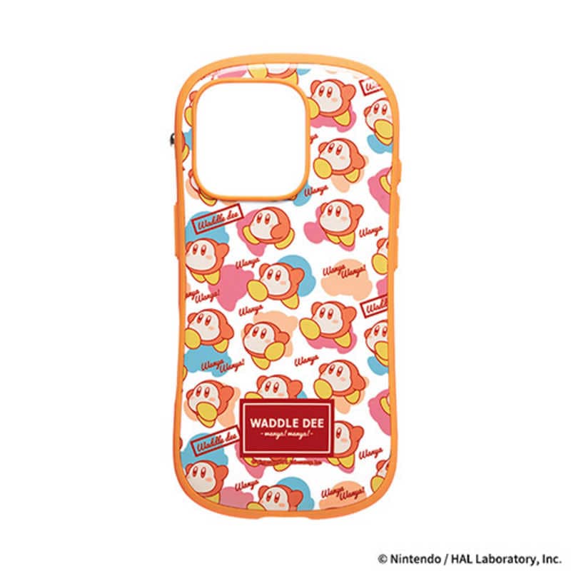 HAMEE　［iPhone 16 Pro専用］星のカービィ iFace First Class MagSynqケース iFace ワドルディがいっぱい！　41-982877